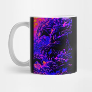 Retro Planet of Godzilla Mug